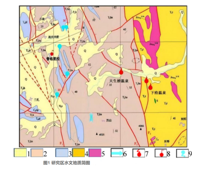 香格里拉地區溫泉水文地球化學特征及成因分析-地大熱能